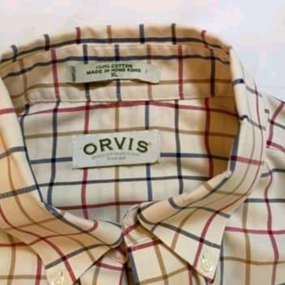 Orvis xl button down